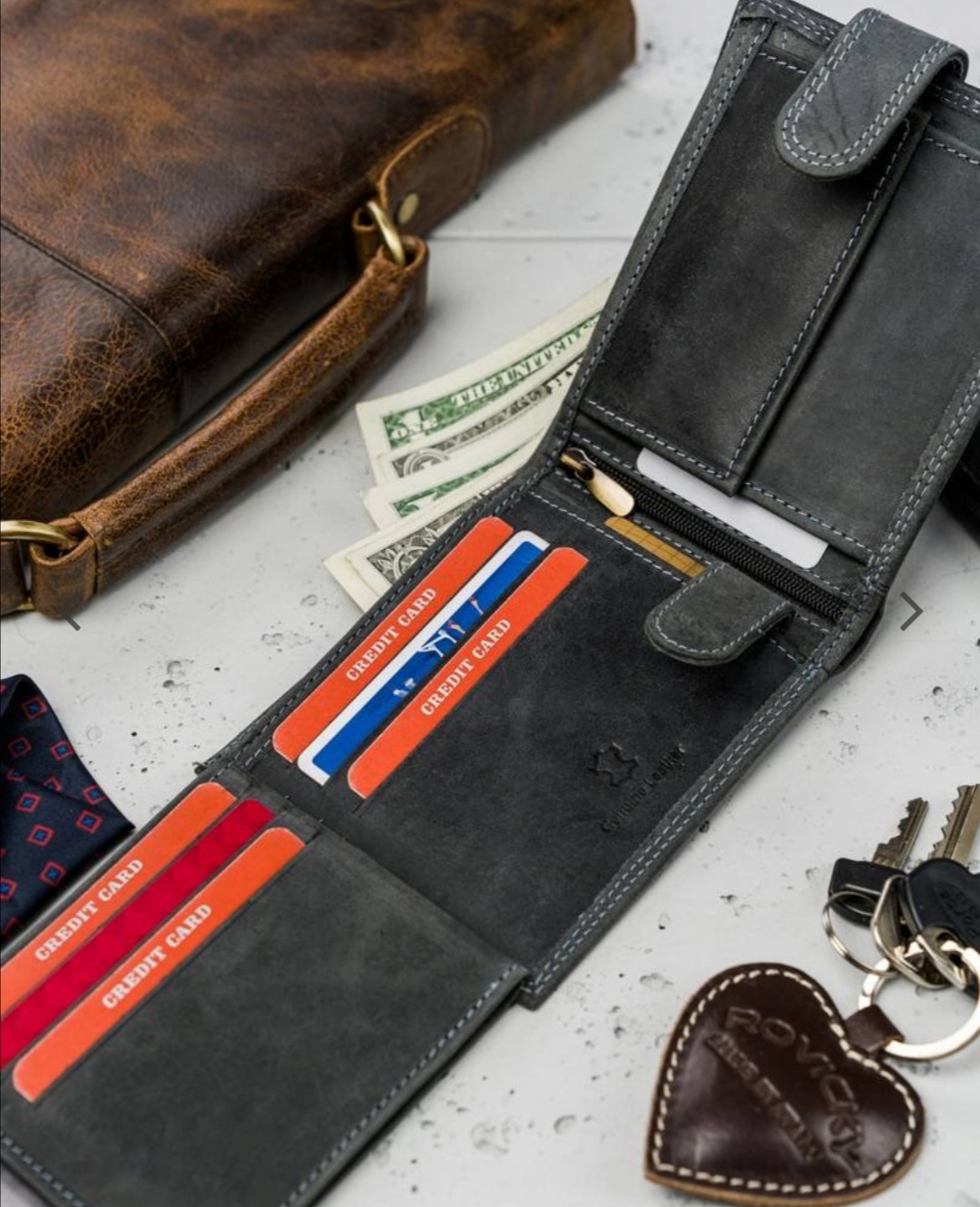 Velká pánská kožená peněženka Always Wild 