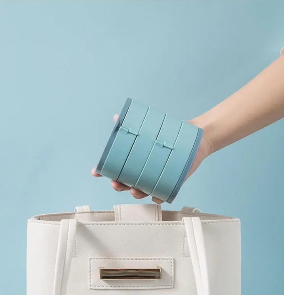 Šperkovnice rozkládací se zrcátkem 