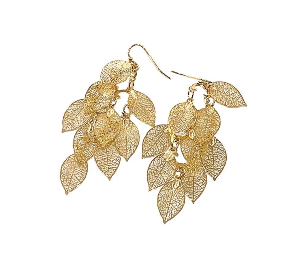 Dlouhé střapcové náušnice 7,7 cm