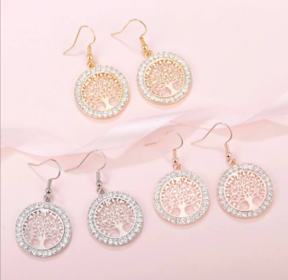 Originální náušnice strom života