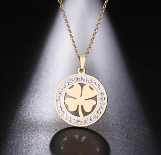 Řetízek s přívěskem čtyřlístek 