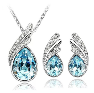 Sada šperků Crystal Tear Elegance - 6 variant 