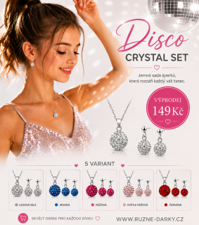 Sada šperků Disco Crystal Set -