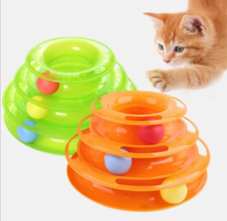  Koulodráha pro kočky - třípatrová