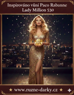 inspirováno vůní Paco Rabanne Lady Million 530