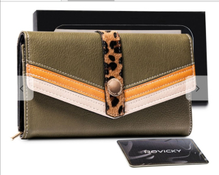 Velká dámská peněženka Lulu Castagnette zelená