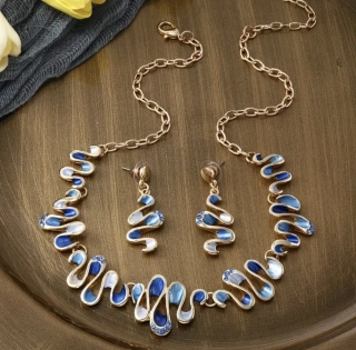 Luxusní sada šperků Fluidní Elegance 